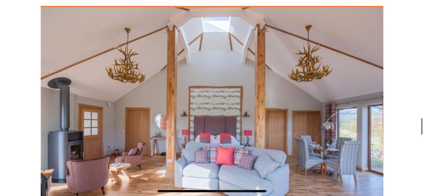 Dalnoid Cottages & Treehouses Nr Glenshee Exterior foto